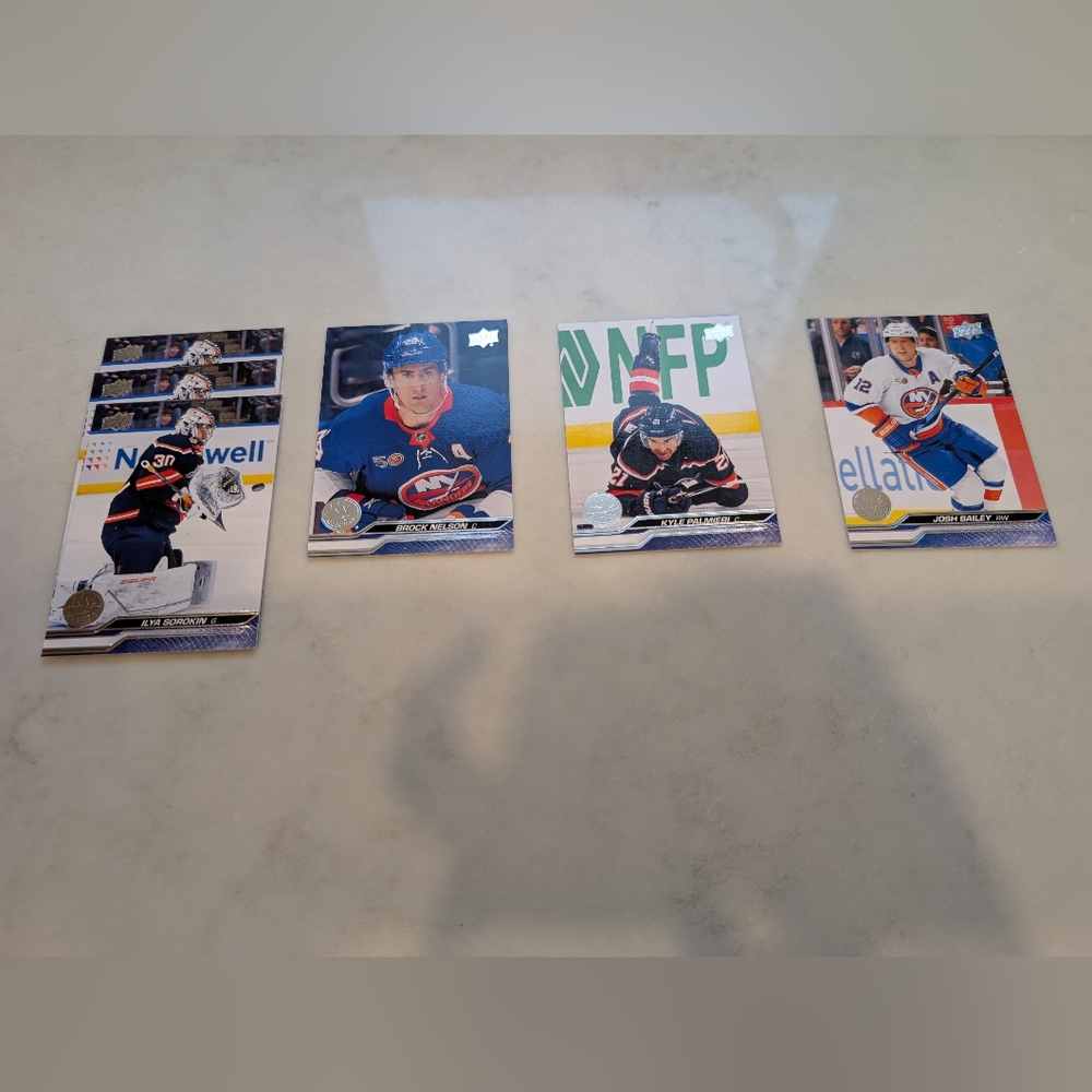 2023-24 Upper Deck Series 2 Hockey Cards New York Islanders